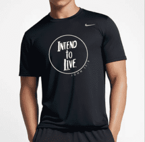 Intend to Live - Nike Legend 2.0 Tee