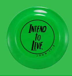 Intend to Live Frisbee - Green